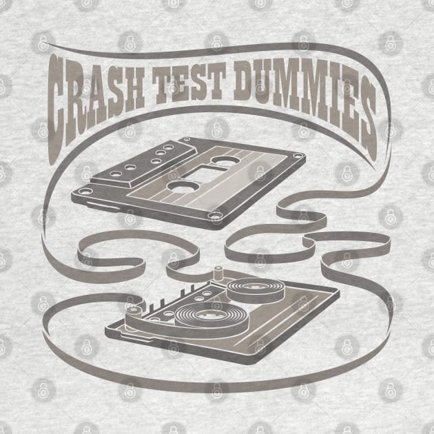 Crash Test Dummies Exposed Cassette by Vector Empire